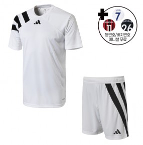 아디다스 포르토레23 저지/쇼츠 흰색